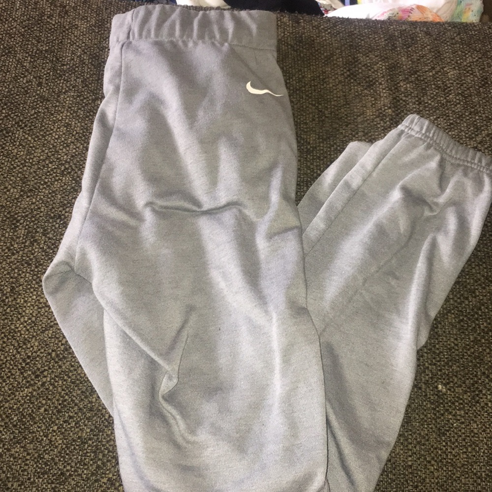 Grey NIKE joggers